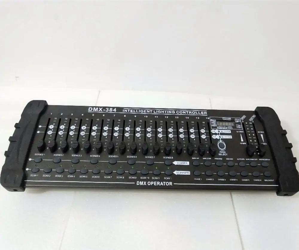 384 DMX контроллер светодиодный сценическое освещение 512 dmx консоль DJ контроллер оборудование сценическое освещение контроллер