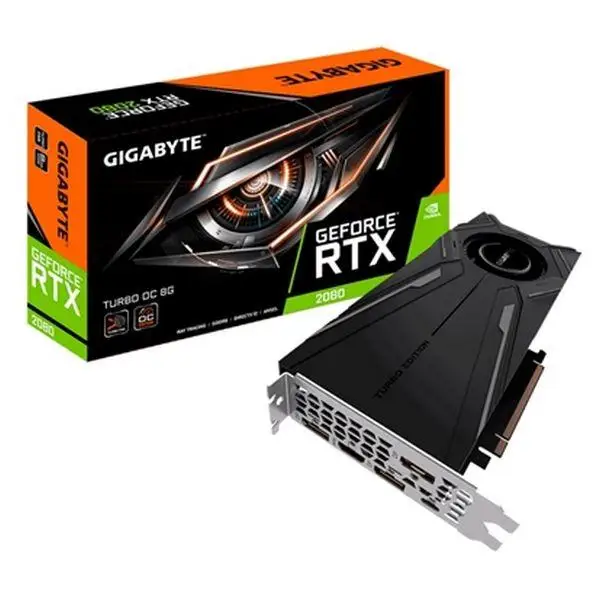 Игровая Видеокарта Gigabyte GV N2080TURBO OC 8GC 8 GB DDR6 ATX|Видеокарты| |