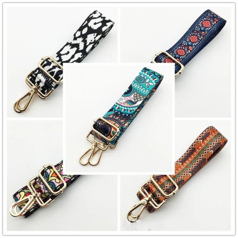 Ремешок для женской сумки через плечо регулируемый цветной ремешок-мессенджер с