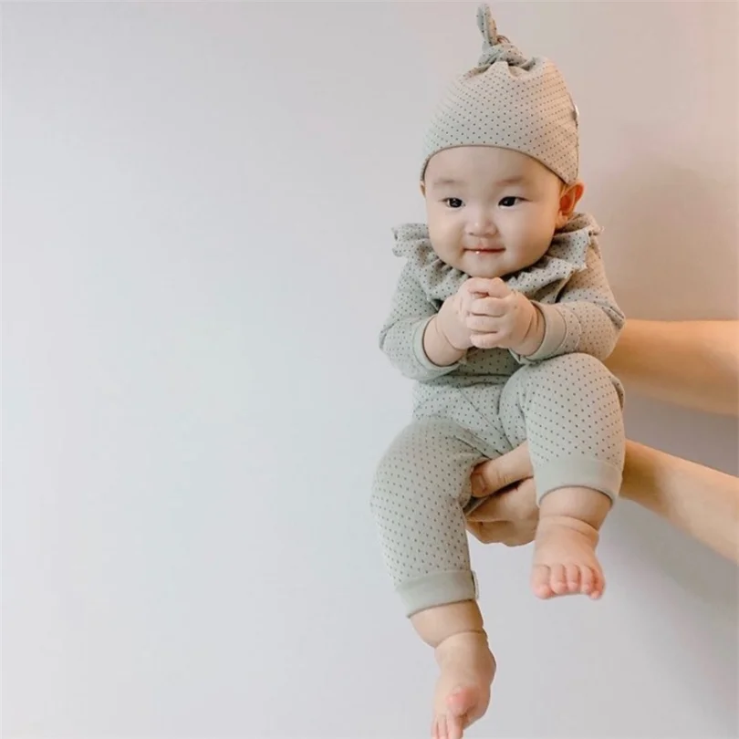 Комплект одежды для новорожденных весенний комплект маленьких мальчиков боди