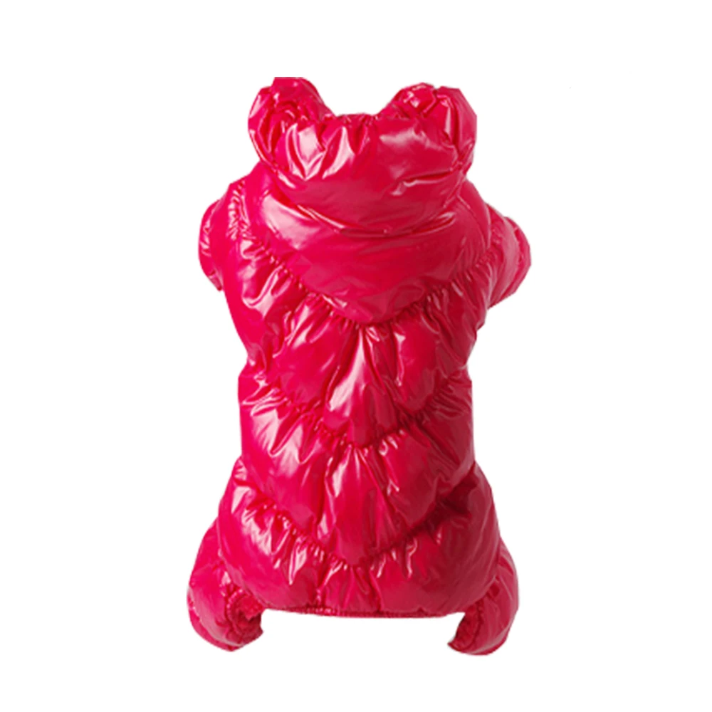 style 1 red Собака Одежда с хлопковой подкладкой для малышей; теплые для малых и средних собак куртка для собаки пальто собаки Зимняя одежда для чихуахуа Бульдог - Цвет: style 1 red