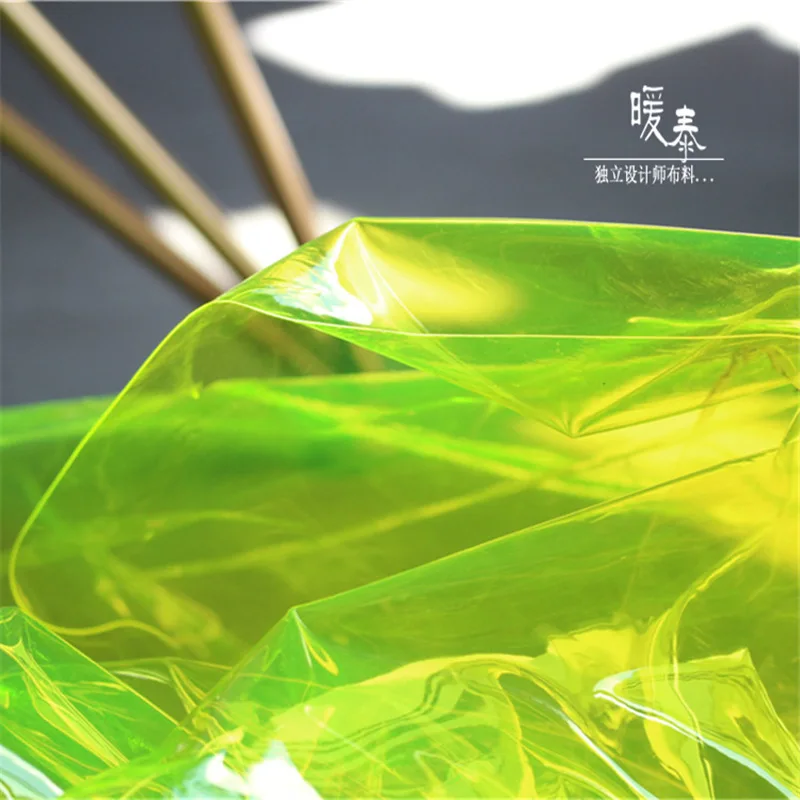 Флуоресцентная зеленая пленка из термопластичного полиуретана ПВХ жидкая