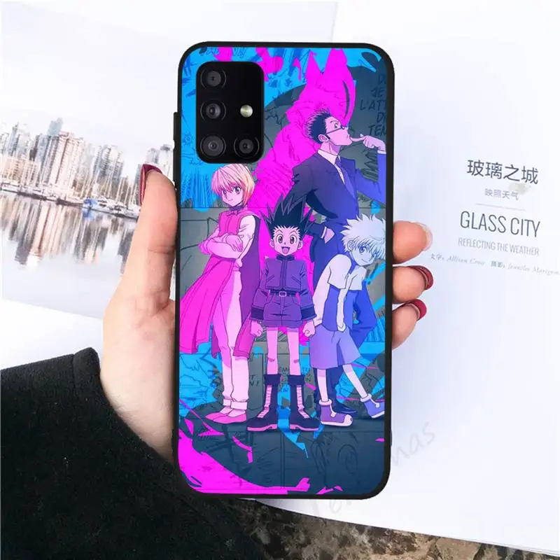 

Hot Anime Hunter x Hunters Phone Case For Samsung galaxy S 7 8 9 10 20 edge A 6 10 20 30 50 51 70 note 10 plus