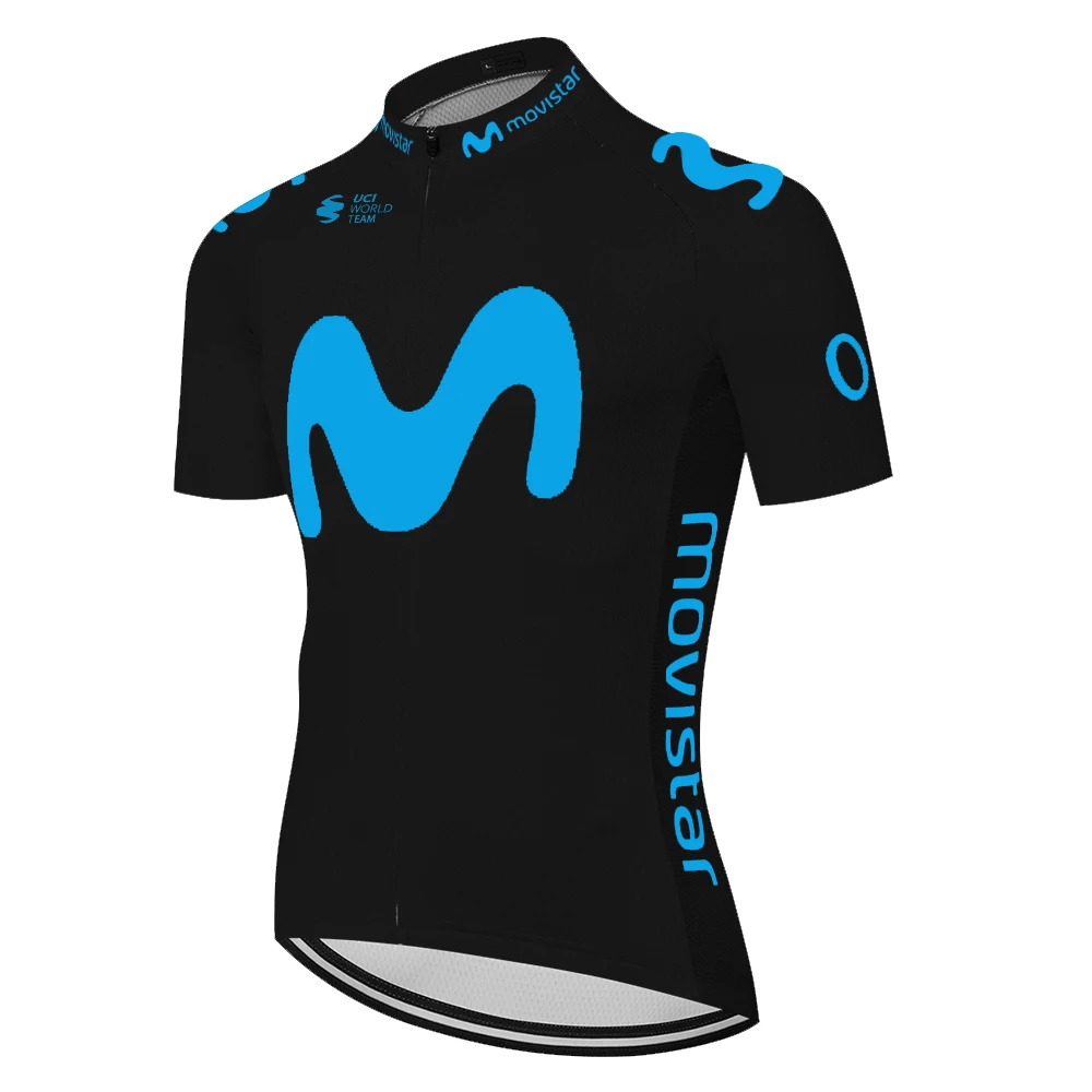 Новинка профессиональная команда movistar Джерси ciclismo 2020 летняя быстросохнущая