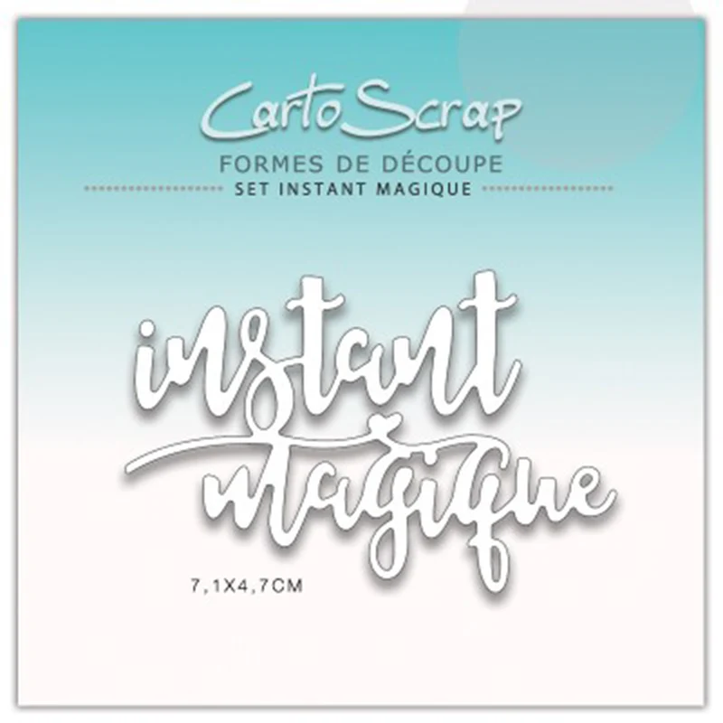 CH 2021 Новое поступление мгновенные Волшебные металлические Вырубные штампы 3D