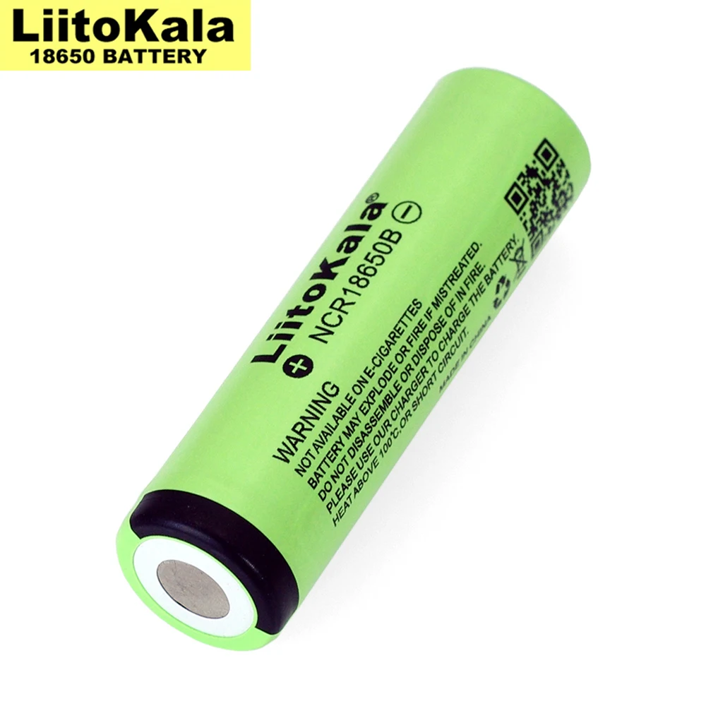 

Genuine/Original 10PCS 2021 Liitokala New original 18650 3400mAh lithium battery NCR18650B 3.7V battery for flashlights