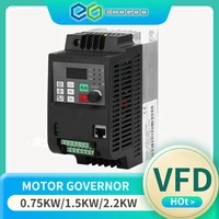 solar 0 75kw 7 5kw vfd variable frequency drive vfd inverter input to 3 phase 220v output solar frequency inverter water pump mo