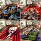 LOUSIDREAM, страшный ковер клоуна для гостиной, домашний декор, Диванный коврик для стола, нескользящий коврик для стула, коврик для отдыха