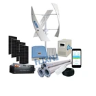 Ветряная турбина с 3 лопастями, 5 кВт, 24 В, 48 В, 96 в, 120 В, 220 В