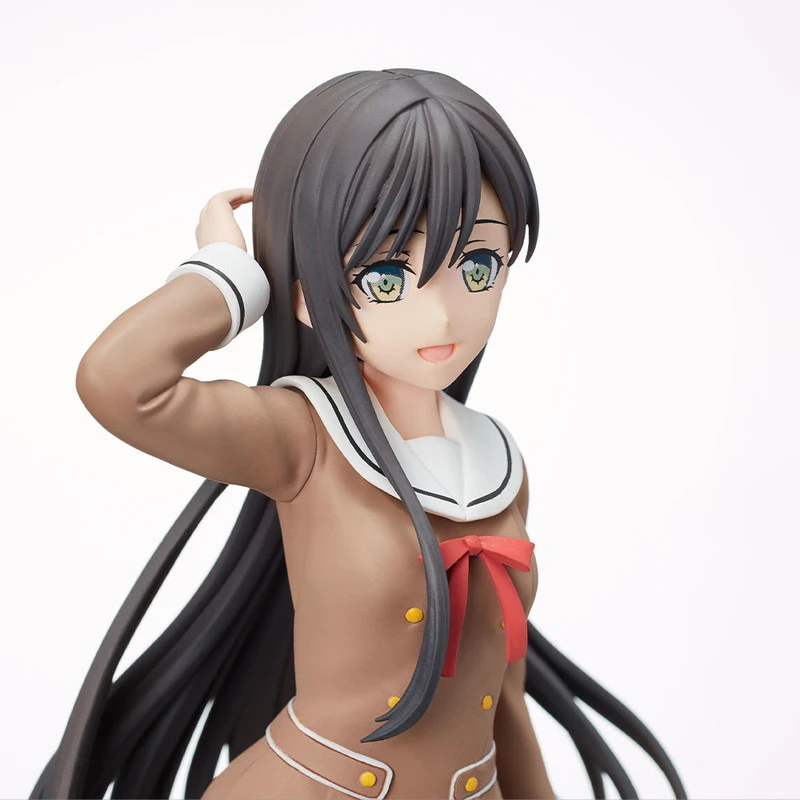 

21cm New Bandai SEGA Anime Figure BanG Dream Hanazono Tae Action Figure PVC Model Doll Decoration Toy Children's Birthday Gift