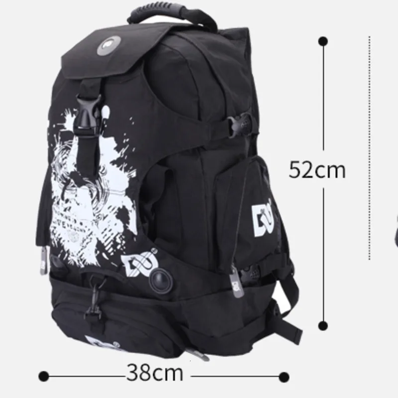 Рюкзак для коньков роликовые коньки обувь рюкзак катания на коньках размер 42 45