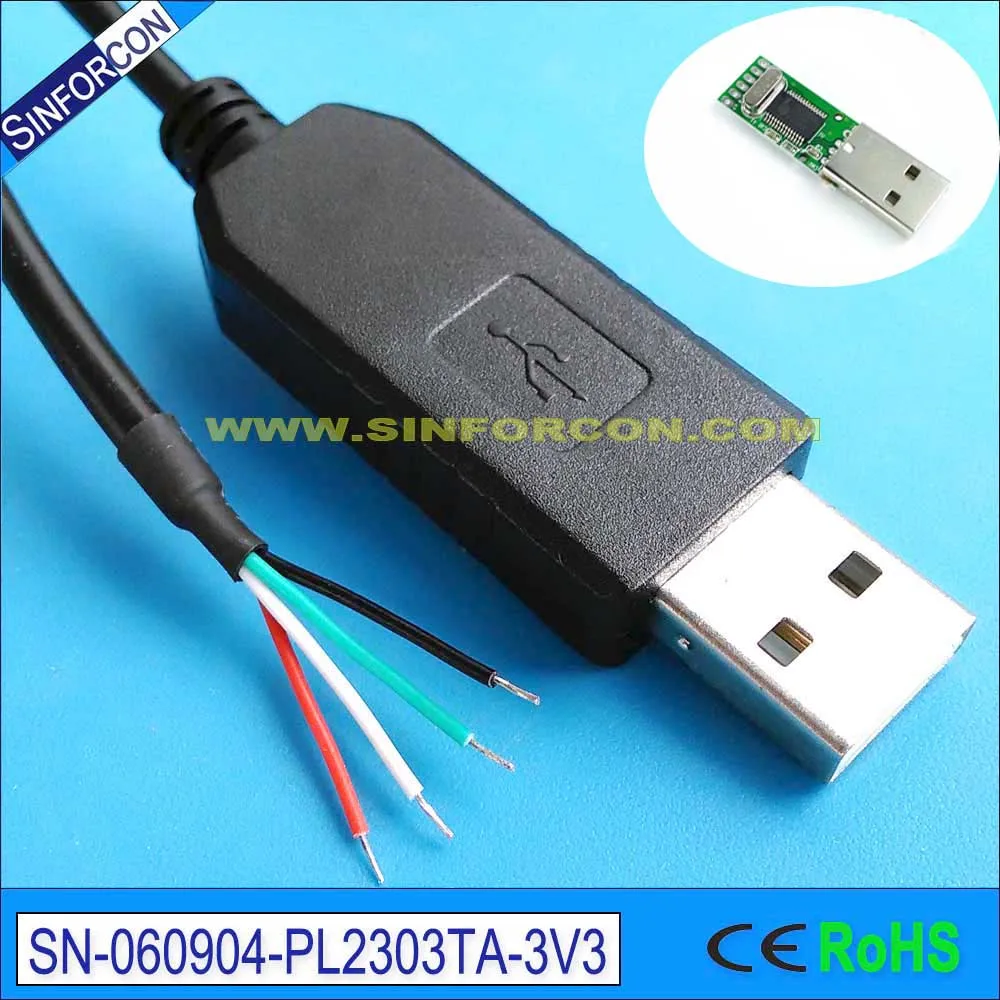 Фото Win8 10 sinforcon prolific pl2303ta usb uart ttl 3,3 v уровне до jst sh 1,0 мм 4p shr-04v-s-b скачать мигающий обновление кабеля №3