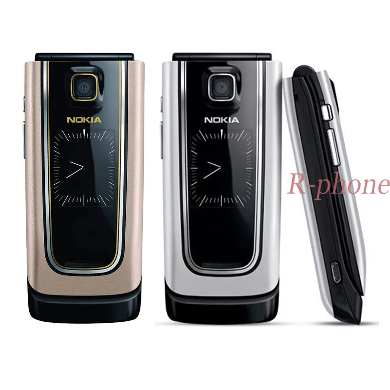 Nokia 6555 мобильный телефон разблокированный классический Флип Мобильный телефон& Русский Арабский Английский Клавиатура предложение бесплатно