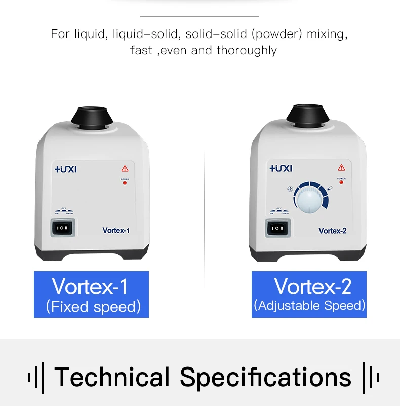 

110V/220V Laboratory Test Tube Rotating Portable Medical Vortex Mixer Lab 4mm