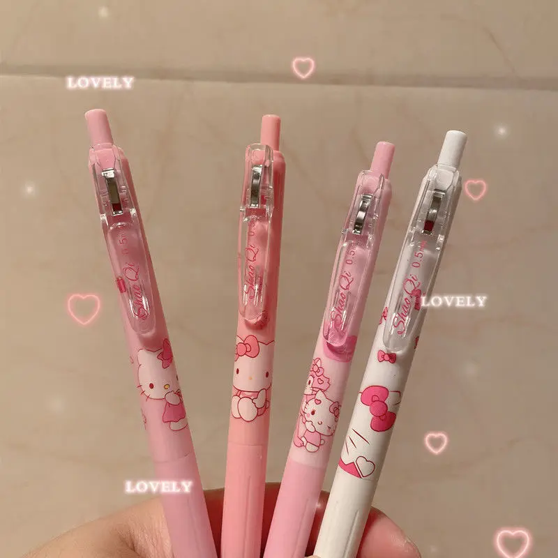 Милые ручки Hello Kitty канцелярские принадлежности большие школьные ручка перьевая