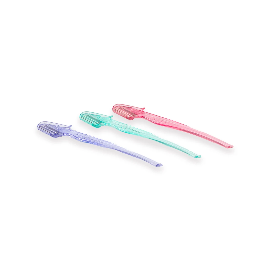 Портативная Бритва для бровей 3 шт./компл. бритва косметический набор макияжа