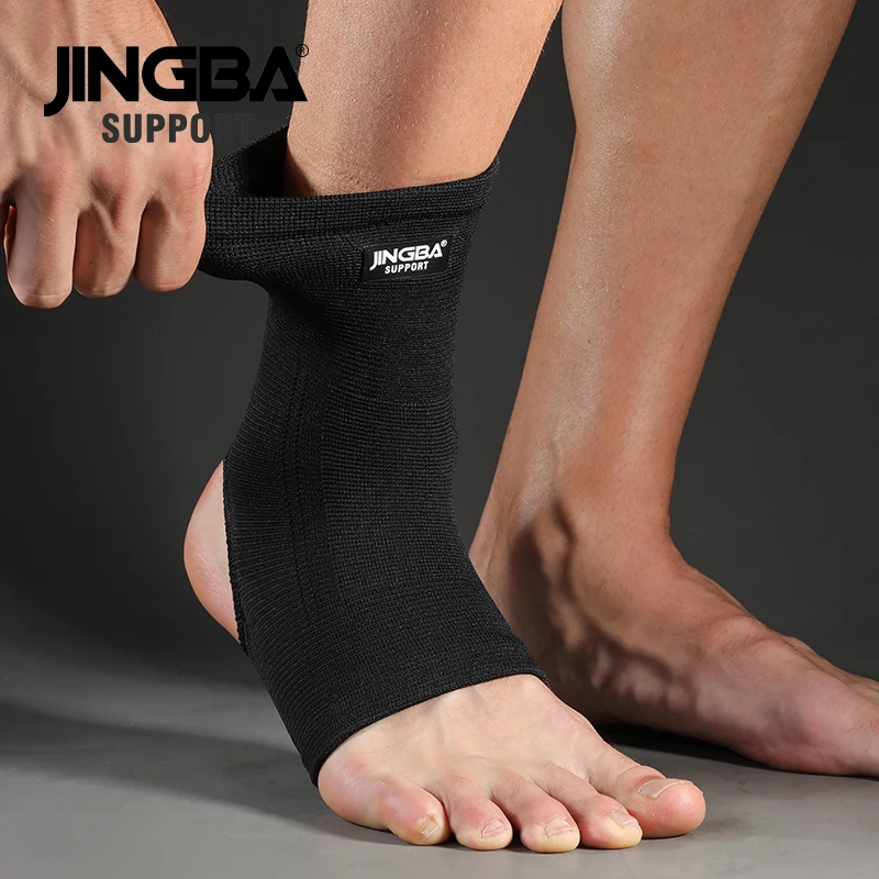JINGBA SUPPORT 1 PCS Sports protective gear football Ankle support Basketball Brace Nylon compression | Спорт и развлечения