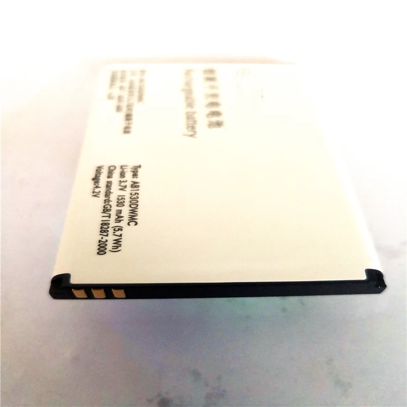 AB1530DWMC батарея для Xenium X331 E311 мобильного телефона AB1530DWMT PHILIPS CTX331 CTE311 телефон с