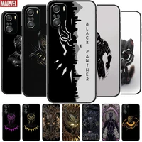 hd black panther phone case for xiaomi redmi 11 lite pro ultra 10 9 8 mix 4 fold 10t black cover silicone back prett