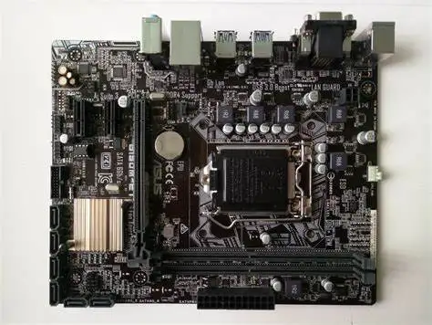 

ASUS B150M-ET desktopmotherborad LGA 1151 DDR4 32G для I3 I5 I7 Процессор mикро ATX б/у Оригинал motherborad