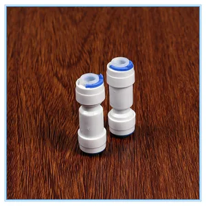 Трубка с наружным диаметром 14-14 дюйма, 5 шт., фитинг для полиэтиленовой трубы, прямой невозвратный клапан, быстроразъемный соединитель, фильтр для воды для аквариума, система обратного осмоса