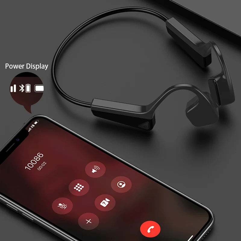 

2020 новые костной проводимости наушники Bluetooth 5,0 Беспроводной наушники-вкладыши с защитой от пота и Водонепроницаемый спортивные вкладыши в ...