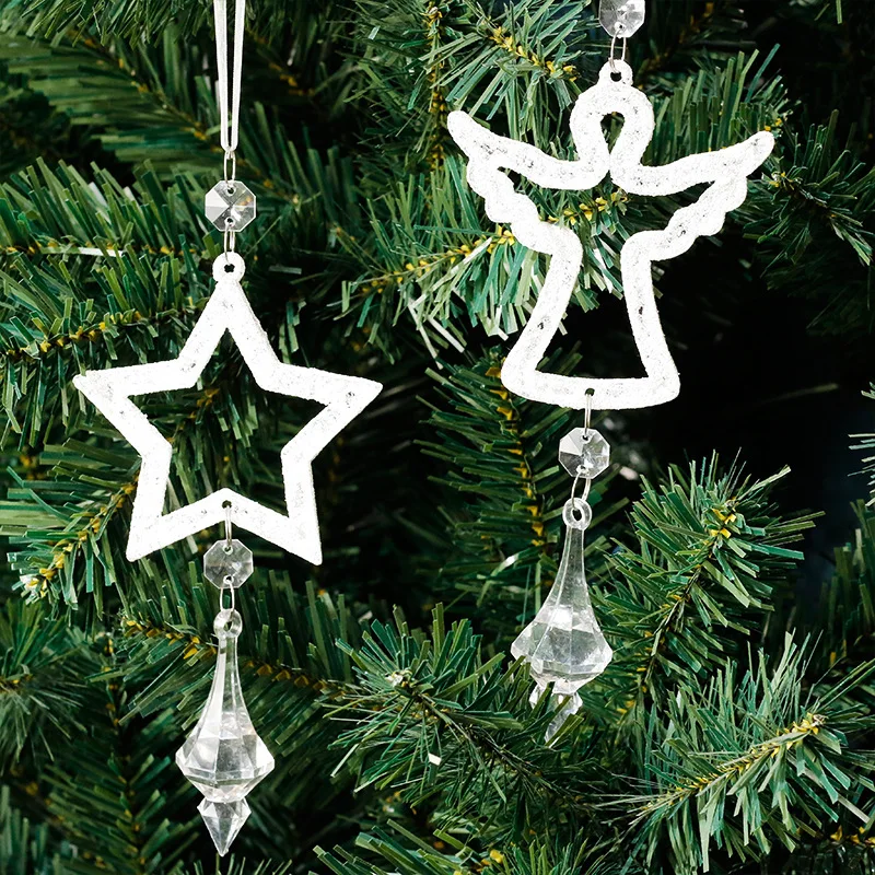 

Christmas Tree Hanging Angel Pendant 2021 Christmas Party Decoration Christmas Tree Decor New Year Gifts for Kids Navidad