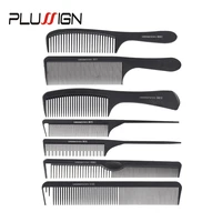plussign hairdresser tangle hair brush magic hair comb 20 styles avilable ionic hair brush two side narrow wide tooth comb 1pcs
