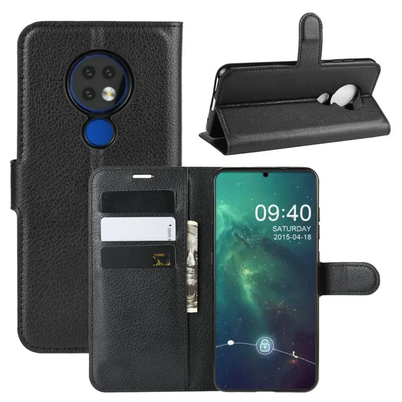 Для Nokia 6 2 TA 1198 1200 для 7 1181 3 Чехол Кошелек Флип кожаный чехол Capa Etui Fundas|Бамперы| |