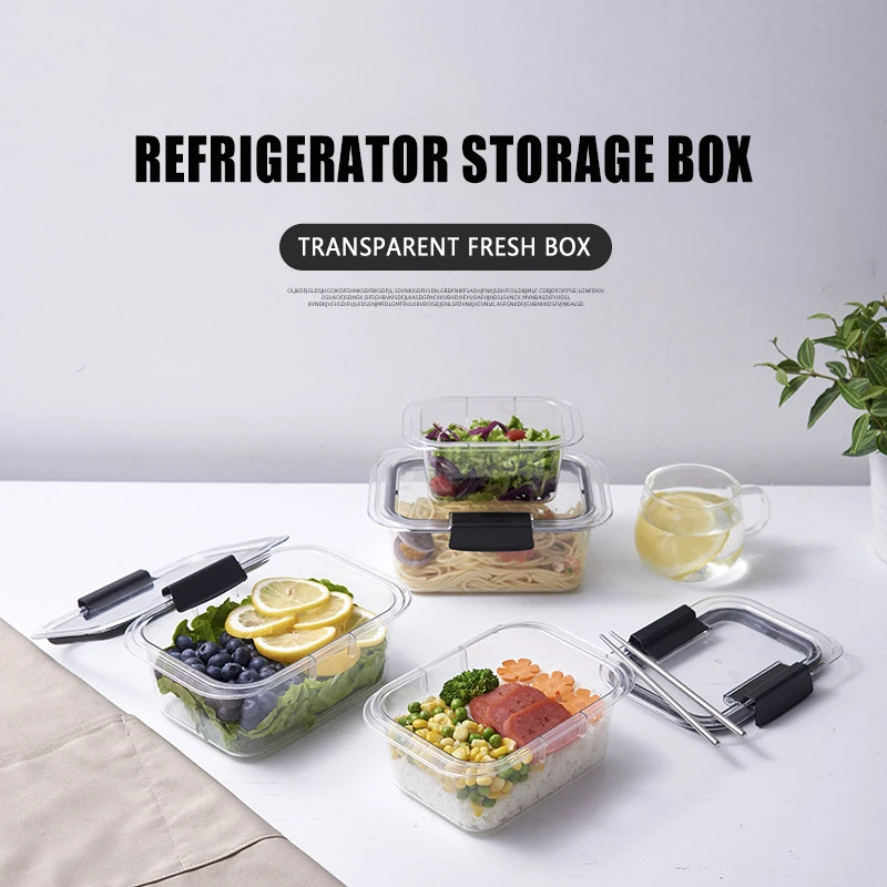 

350/820/1100/1450ML Food Storage Container Multi-purpose Kitchen Refrigerator Sealed Jar Multigrain Storage Tank Sealed Cans