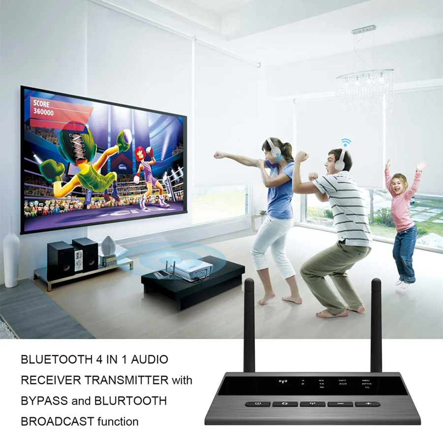 CSR8675 трансляция 80 м Aptx низкая задержка Bluetooth 5 0 аудио передатчик приемник обход SPDIF