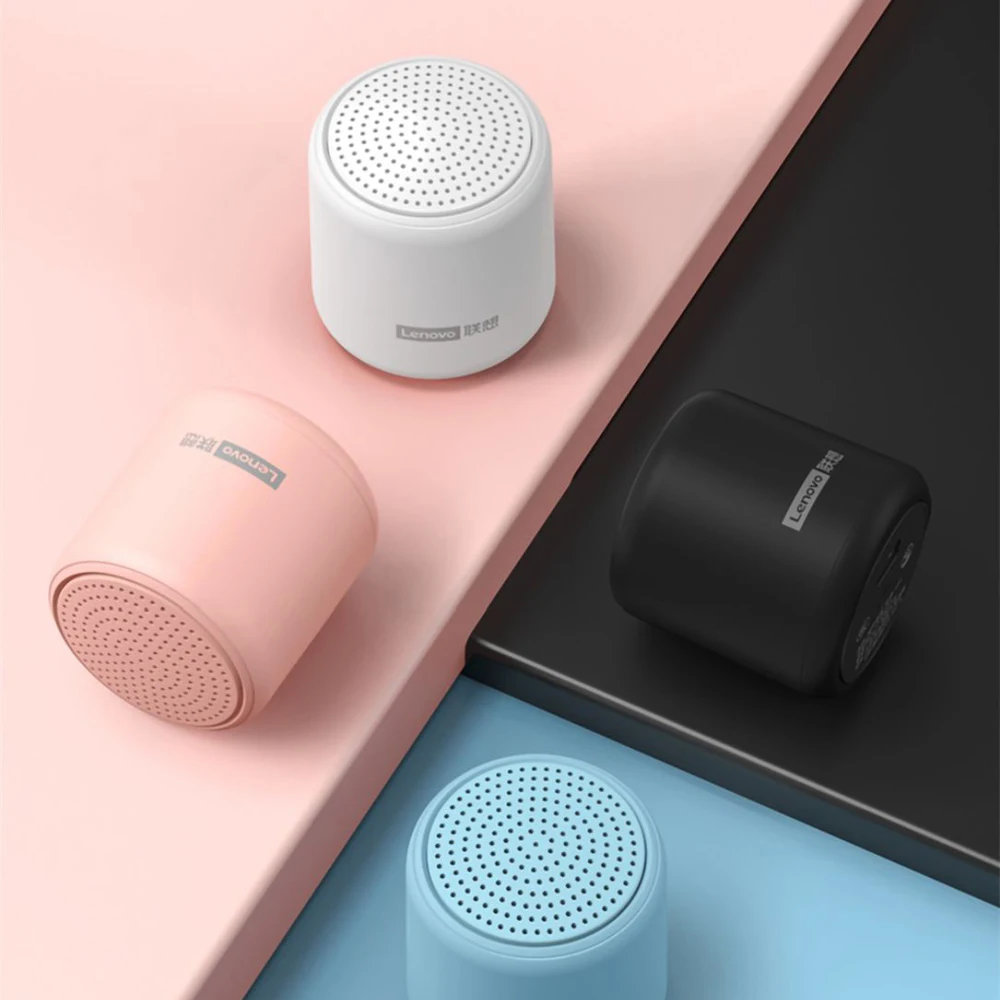

Original Lenovo L01 Bluetooth Speaker Wireless Speaker Multicolor Advanced Sound Quality Waterproof 5.0 USB Built-in Microphone