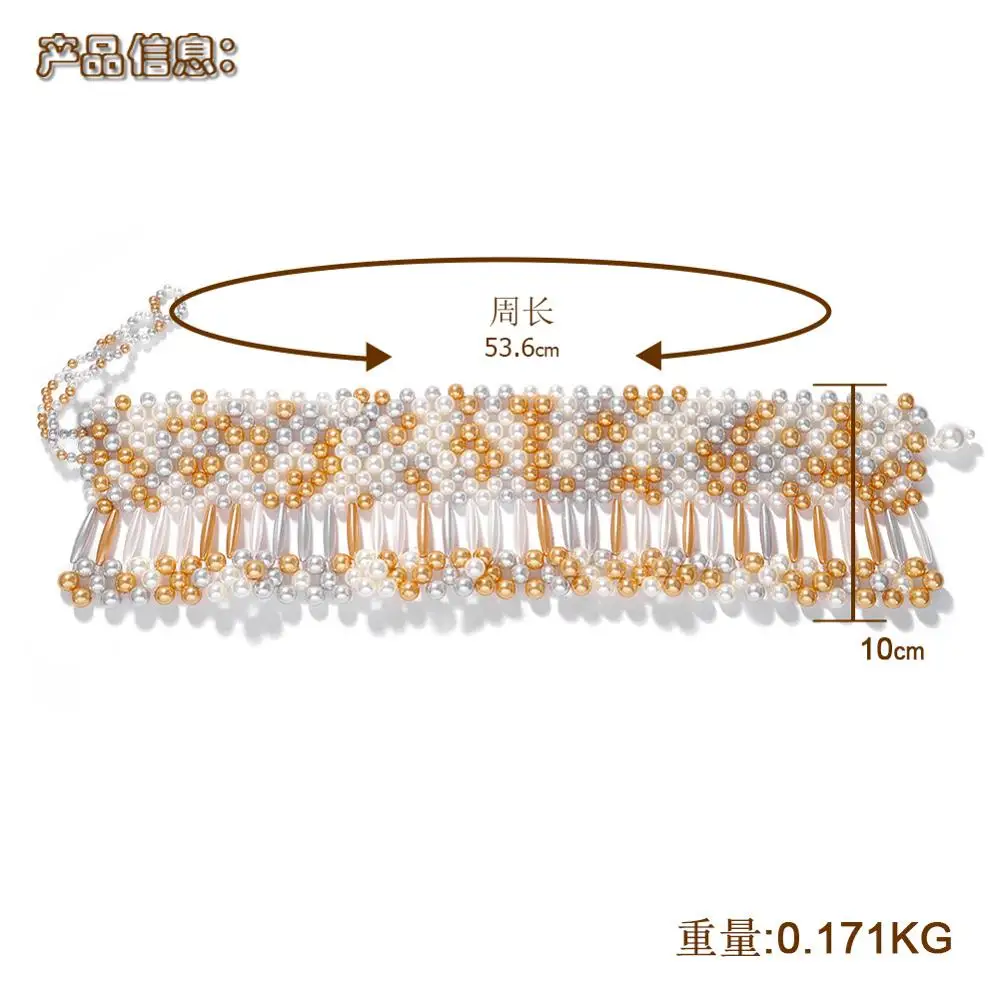 Длинное большое жемчужное ожерелье с подвеской женские Дешевые Модные ювелирные