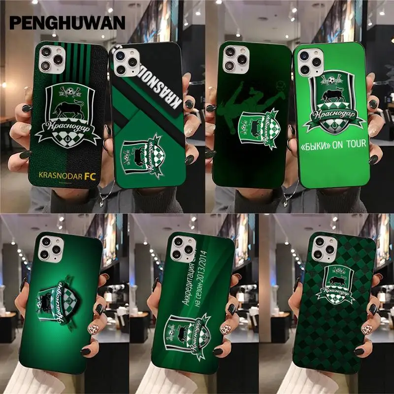 Чехол-накладка для iPhone 11 pro XS MAX 8 7 6 6S Plus X 5S SE 2020 XR с изображением футбольной команды