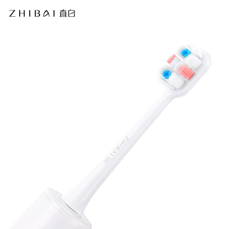 ZHIBAI USB перезаряжаемая электрическая зубная щетка Автоматическая домашняя IPX7