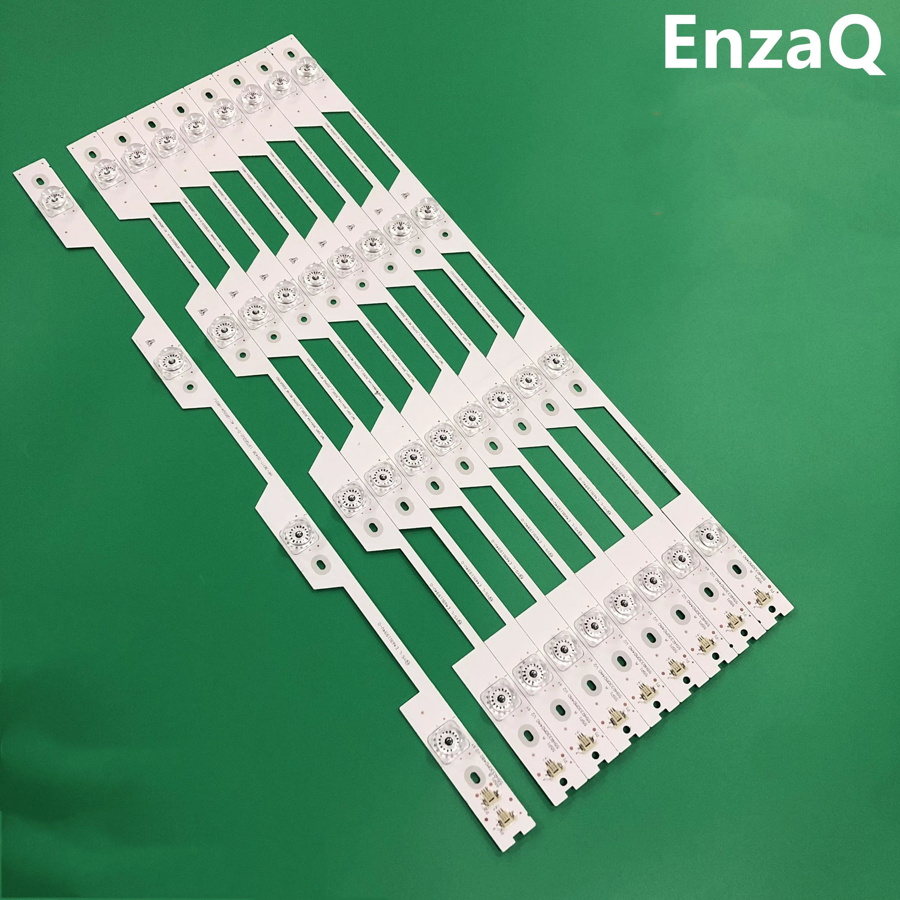 Светодиодная лента подсветки (9 штук) для TCL 55UP130 55UP120 55D2900 THOMSON 55UC6406 YHE-4C-LB5504-YH02R YHE-4C-LB5504-YH01R on.