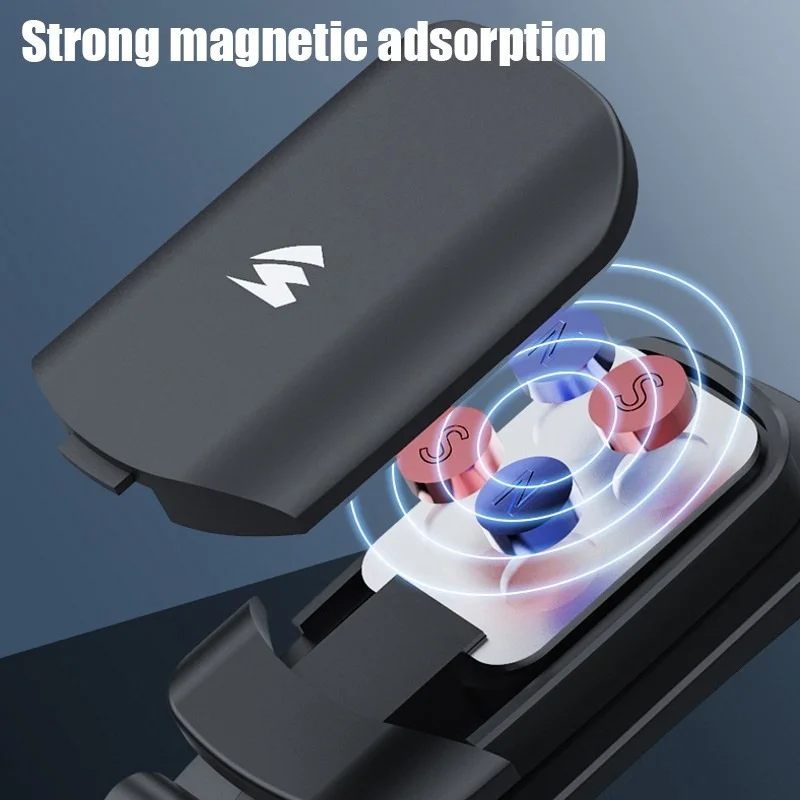 car magnetic phone holder dashboard mount 360 degree adjustable hud mini silent auto gps navigation bracket for iphone 13 xiaomi free global shipping