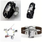 Новинка, Модный Аниме браслет с подвесками атака на Титанов, браслет унисекс для косплея, браслет на запястье