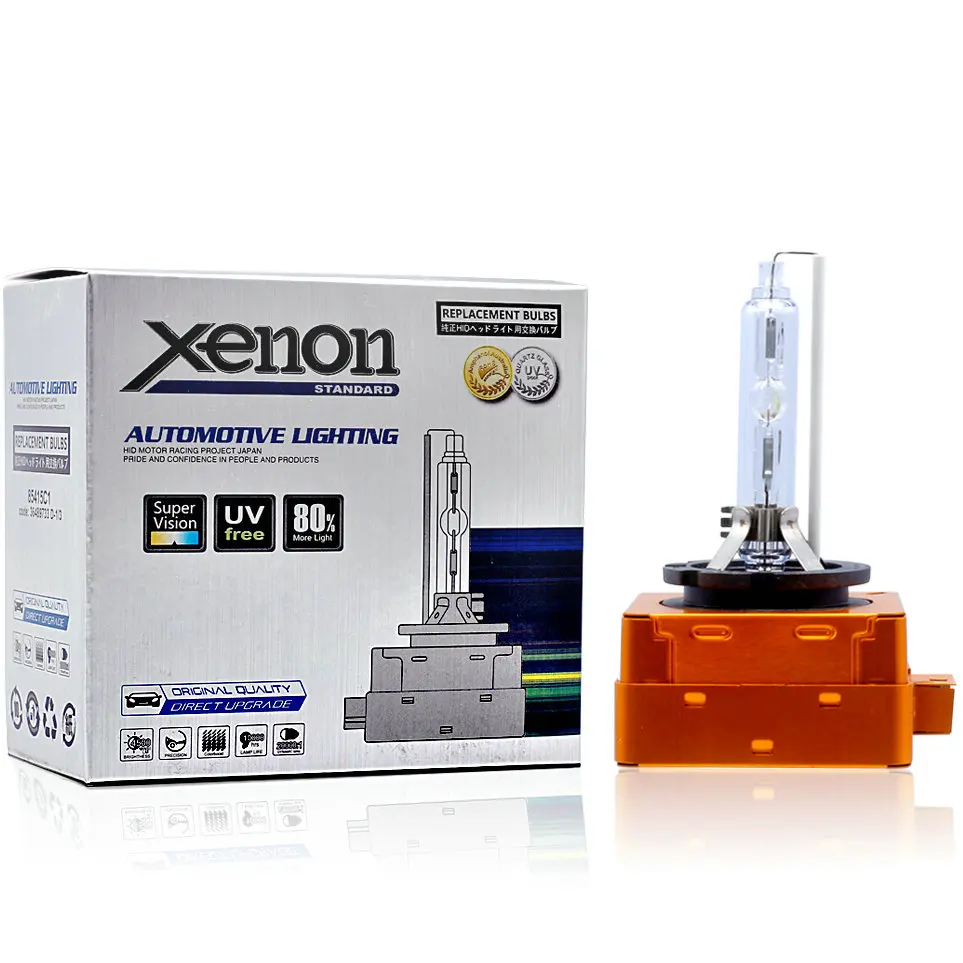 Ксеноновая лампа D1S 4300K 6000K 8000K 2 шт. 12 В 35 Вт ксеноновая сверхъяркая Автомобильная