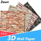 Настенные 3D клейкие стикеры, имитация мраморной кирпичной кожуры, самоклеящиеся, водонепроницаемые, сделай сам, для кухни, ванной, дома, панели из ПВХ-плитки