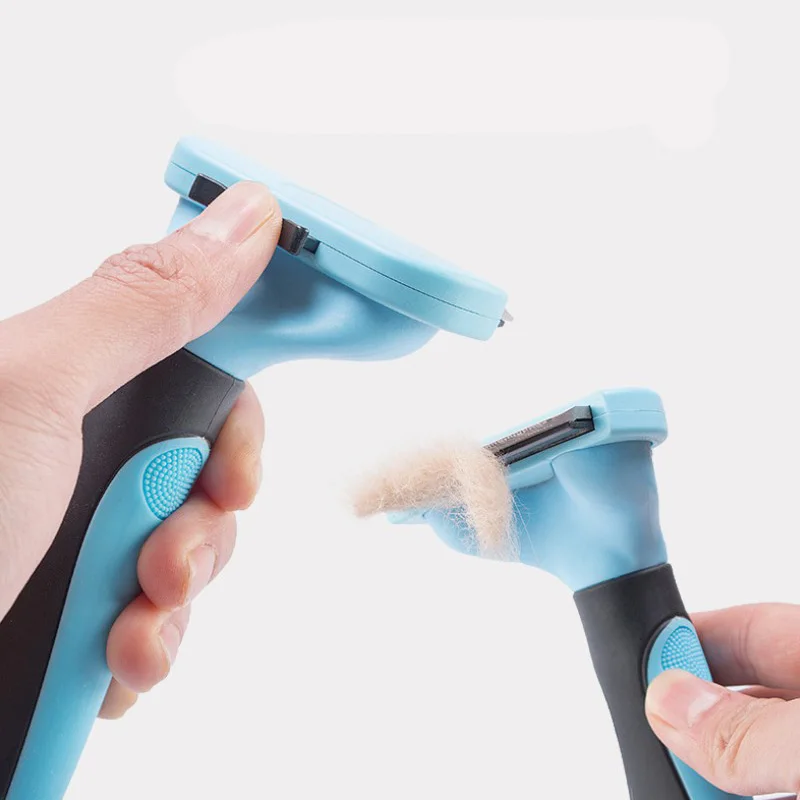 Щетка для удаления волос домашних животных расческа собак кошек грабли меховая