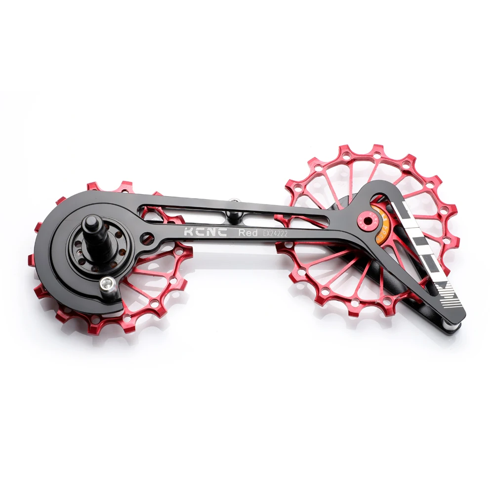 KCNC дорожный велосипед Большой шкив клетка OSPW для SRAM RED FORCE RIVAL APEX 10S 11S красный цвет