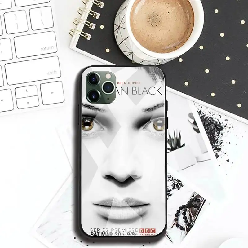 orphan black tv phone case tempered glass for iphone 12 pro max mini 11 pro xr xs max 8 x 7 6s 6 plus se 2020 case free global shipping