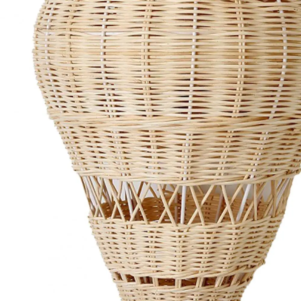 

Handmade Kids Room Decoration Nordic Style Children Bedroom Kindergarten Rattan Weaven Hot Air Balloon Craft Wall Hanging Decor