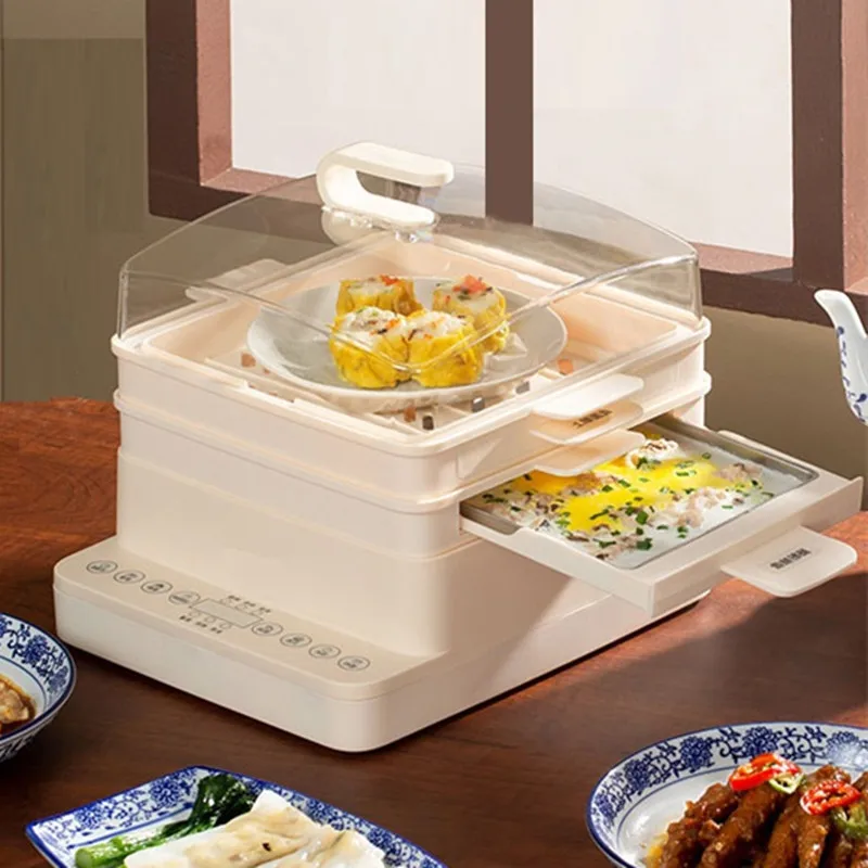 220 В бытовой электрический Еда отпариватель с выдвижными ящиками Тип Пособия по