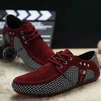 luxury men flat classic formal shoes lace up casual shoes breathable male loafers moccasins shoes black hombre plus size 39 46