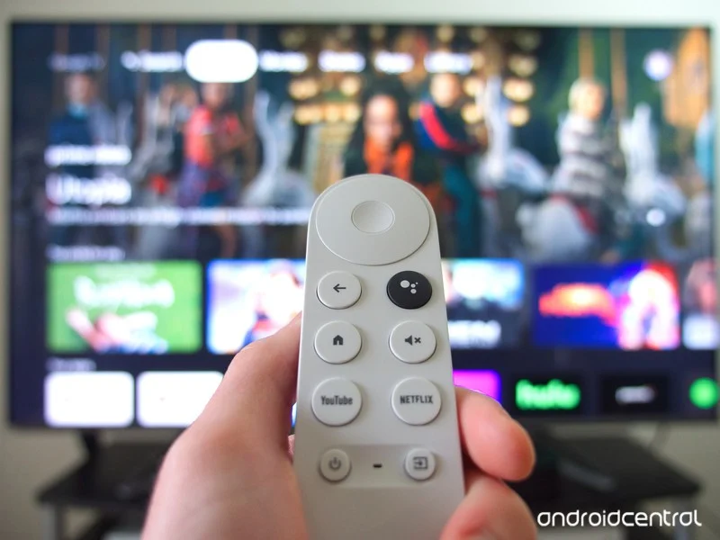 Оригинальный Новый Google Chromecast 4 TV с | Готовый запас Android 10 Сертифицированный Netflix Dolby