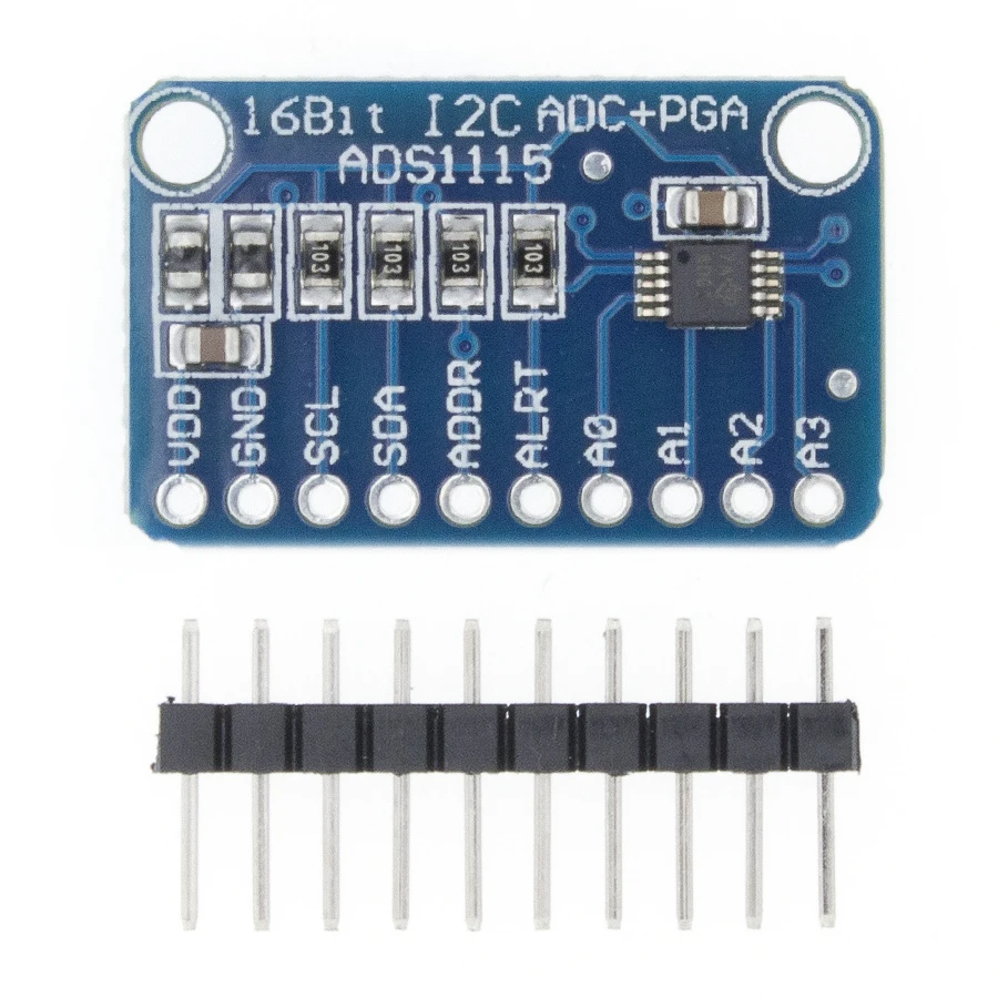 1 шт. 16 бит I2C ADS1115 модуль ADC 4 канала с усилителем Pro RPi|development board|board developmentboard module |