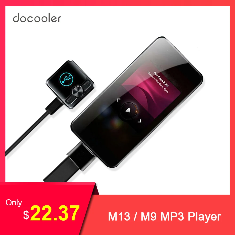 Портативный mp3 плеер JNN M13 Цифровой музыкальный 1 8 дюйма с сенсорной кнопкой FM MP3