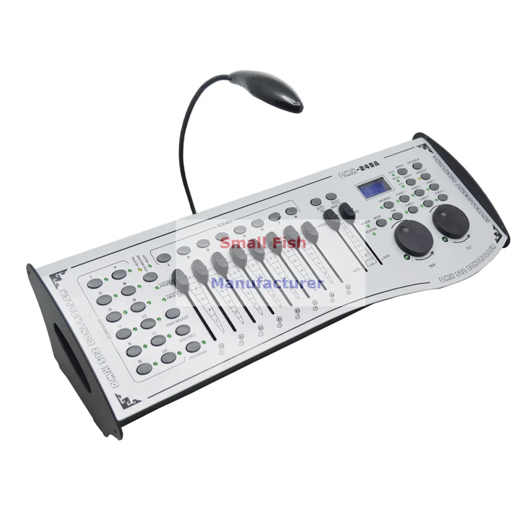 DMX240 консольный, DMX 512 контроллер 192 Каналы Профессиональный DJ диско контроллер оборудование СИД Moving головной свет
